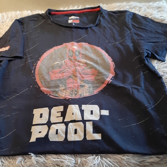 Marvel Dead-Pool Shirt Size Large - Picture 3 of 11